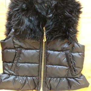 Girls Juicy Couture Black Vest